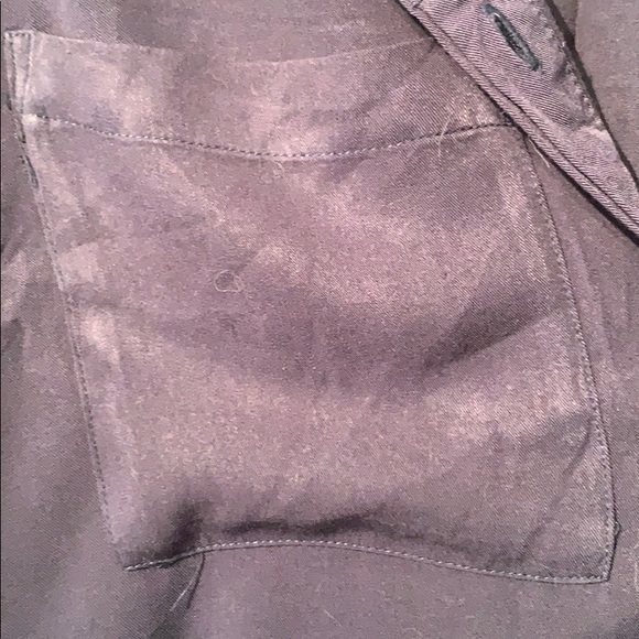 Navy blue causal dress with pockets - Picture 5 of 6